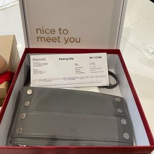 Hammitt Ryan clutch, brand new in box!
